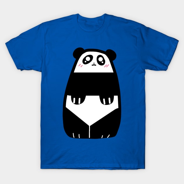 Cute Panda Blob T-Shirt by saradaboru